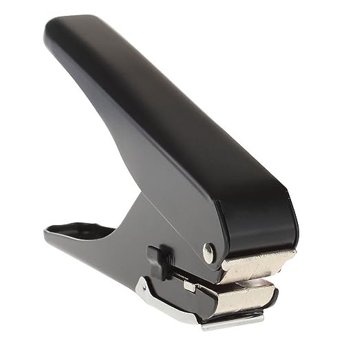 5,5mm Einzellochstanzer Aus Metall - Robustes Stanzwerkzeug Für Papier, Leder & Kunststoff Bis 40 Blatt