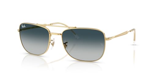 Image of RAY-BAN Unisex UV Protected Rectangle Sunglasses - 0RB3755