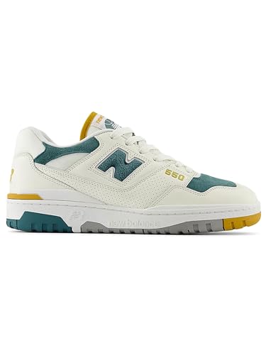 New Balance 550 g, Blanco Petróleo, 45 EU