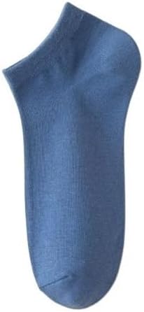 Cotton Socks Men's Short Sockss Thin and Non-dropping Heel Socksing Solid Color Low-top