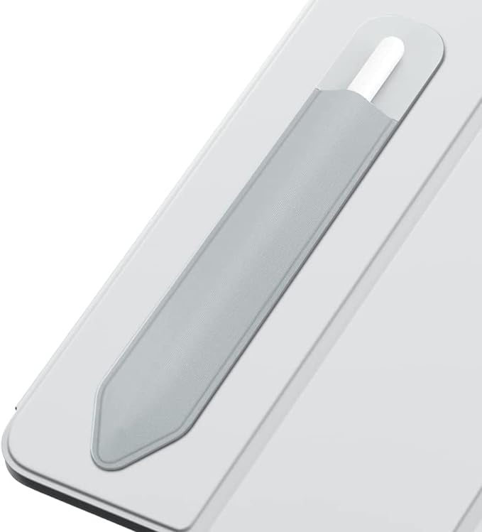 Meyaar Pencil Holder Compatible with Apple Pencil 2nd Generation and 1st Gen, Elastic Pencil Pouch Accessories Design for iPad. (Grey) (B0D23YYHQZ) Amazon Price History, Amazon Price Tracker