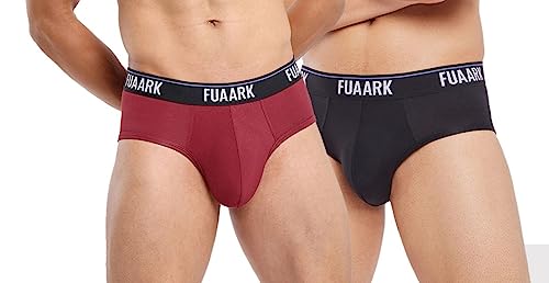 Image of FUAARK Men's Micro Modal Innerwear - Ultra-Soft & Breathable Underwear for Men (Pack of 2)