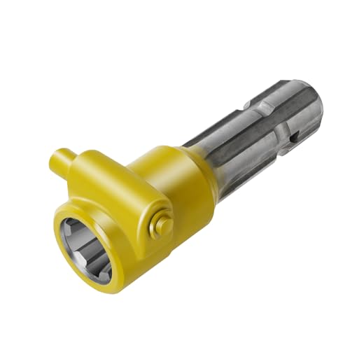New Upgraded PTO Extender for Tractor 1-3/8 & 6 Spline Female 1-3/8 & 6 Spline Male 70HP Shaft PTO Extension Quick Connect Adapter for Bush Hog Kubota Snow Blower Finish Mower