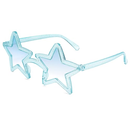 Image of VANLINKER Colorful Star Shape Sunglasses lovely cute sun glasses Party Glasses VL9839