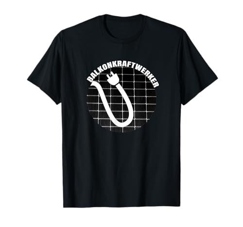 Planta de energía de balcón Generador de energía fotovoltaica Camiseta