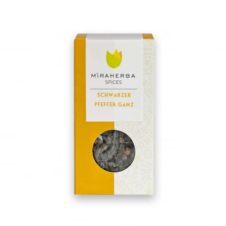 Miraherba - Bio Pfeffer schwarz ganz 50 g