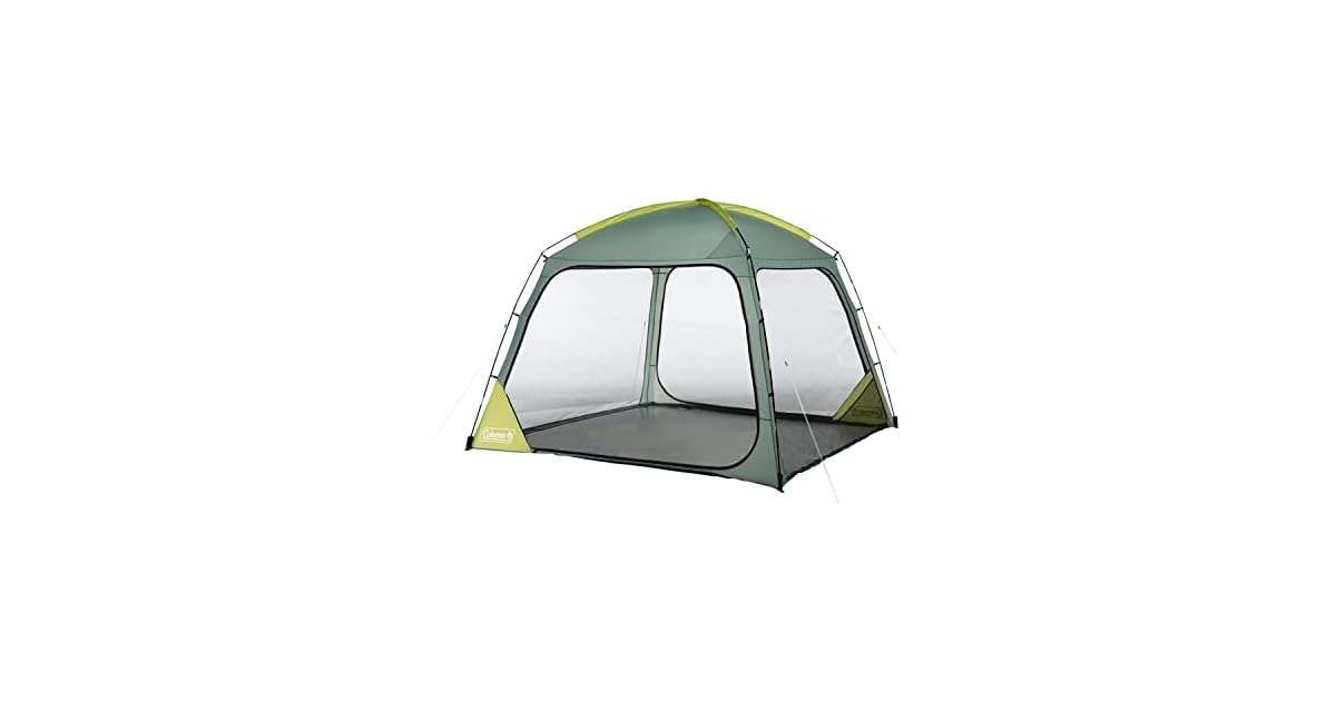 コールマン　Coleman Screen Canopy Dome 300 Setting up | Coleman Screen Canopy Dome 300 - YouTube