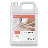 DAILY K Crème Lavante Mains Parfum Amande en Bidon 5L - Douce, Nettoie, Nourrit & Hydrate,...