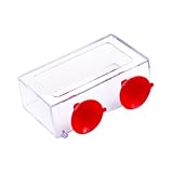 Leefasy Fish Feeding Ring Float Food Tray Feeder Sturdy Gifts Fish Food Holder Versatile Turtles Aquatic Turtle Aquarium Accessories, S