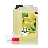 HiGloss Vollwaschmittel Hochkonzentrat 3000ml – Für bis zu 300 Anwendungen – Leistungsstark ab 20°C – Allergikergeeignet – Citrusduft – Mit Dosierhilfe & Auslaufhahn – Flüssigwaschmittel