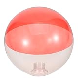 Ambiente mejorado: esta pantalla de lámpara redonda amplifica inmediatamente el ambiente artístico de su hogar, actuando como una pieza central de pantalla decorativa para mesas o lámparas colgantes, pantalla colgante de vidrio, pantalla de lámpara de vidrio globo