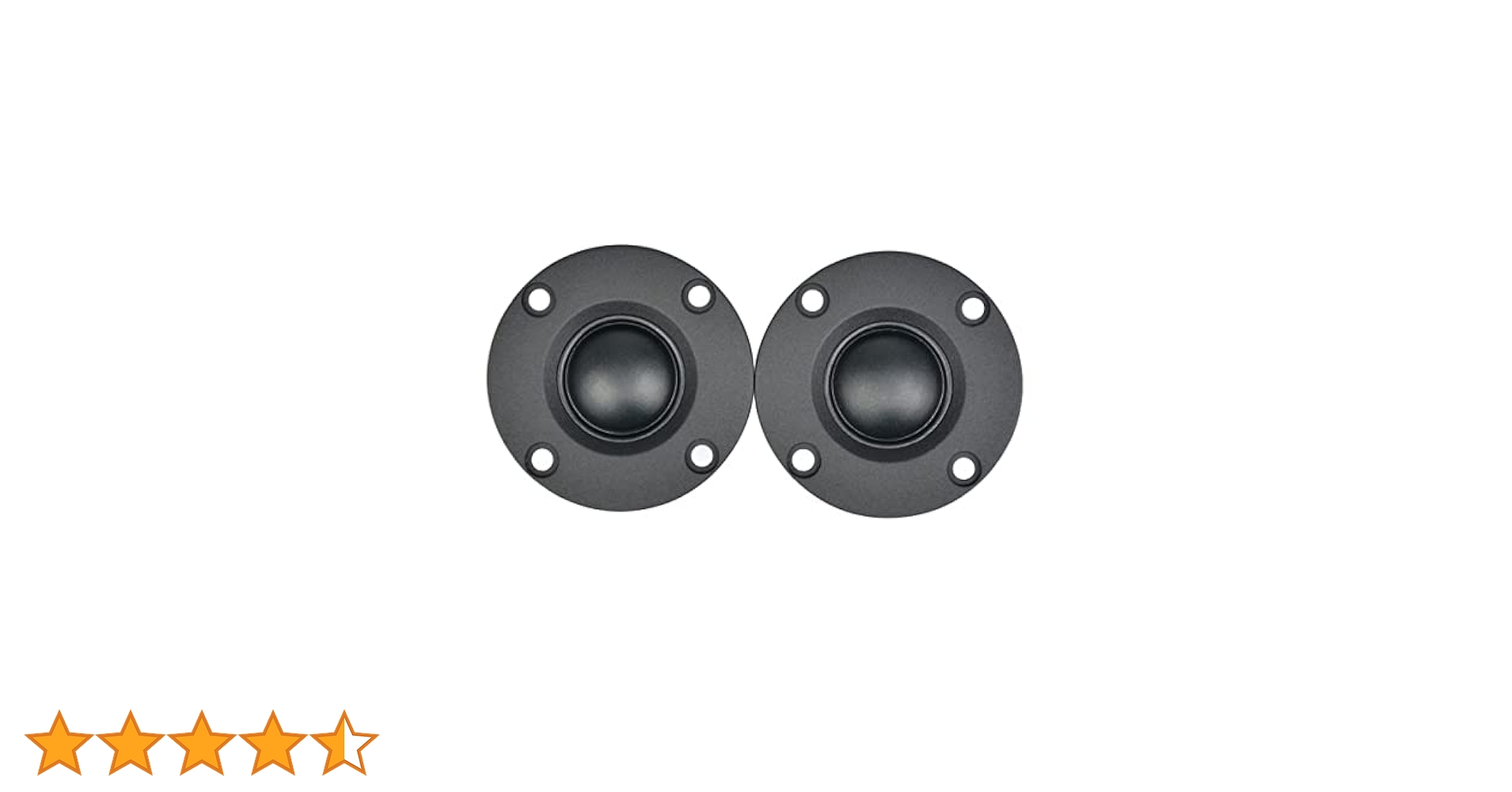 Amazon | Xsdjasd 2 個 6Ω 30W ブラックシルクフィルムソフト