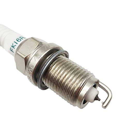 4 Pezzi Candela di accensione per Auto 90919-01265 FK16R-A8 Doppia Candela di accensione