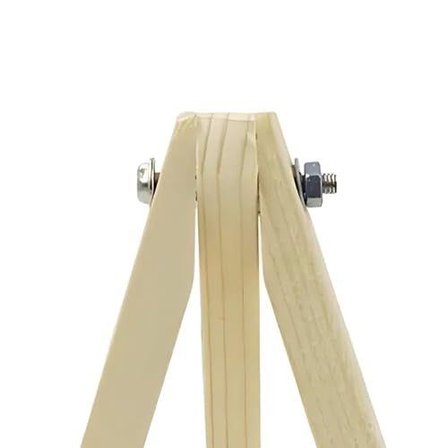 Image of Grandink 6 Inch Screw A-Frame Wooden Easel 12mm (Pack of 10) | Adjustable tabletop easels , ideal for painting, photos, signs, crafts, kids & students.