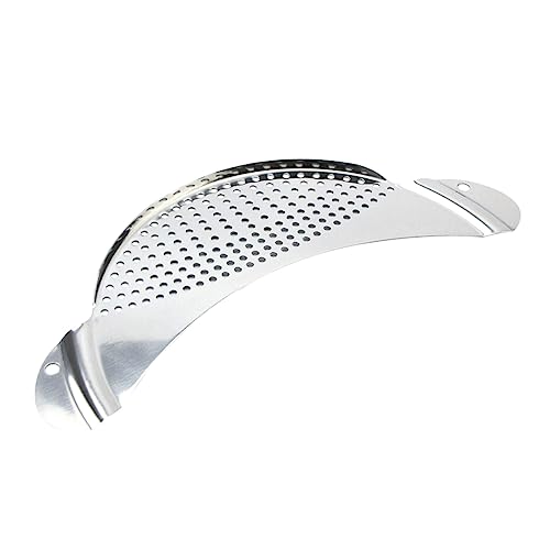 Alipis Escurridor de Ollas Inoxidable con Mejorado Colador para Pasta y Verduras Herramienta Usar y Almacenar para Mayoría de Ollas