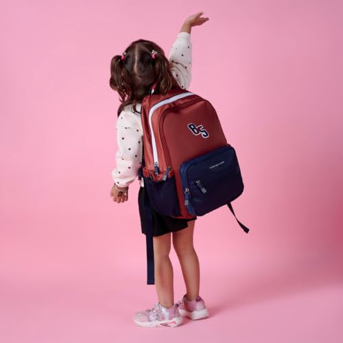 Image of Tommy Hilfiger High School Backpack Blade | Rugged Water-Resistant Daily Tech Bag for Students with 2 Compartments | Internal Zip Organizer & Signature RWB Details | 36L High-Capacity