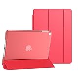 A1822/A1823, A1893/A1954 Étui magnétique intelligent avec support pour Apple iPad Air 1 Air 2 9,7 iPad 5e et 6e génération Rouge