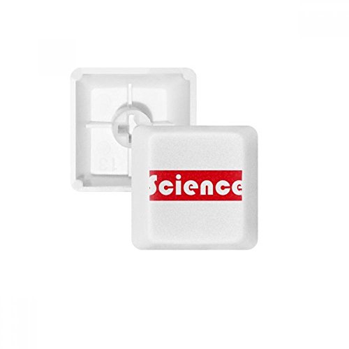 Keycaps PBT Red Science résistant pour clavier mécanique blanc oem sans marquage