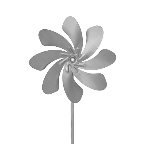 A1003 - SKARAT Speedy28 Windrad aus Edelstahl (28cm Rotor-Durchmesser), kugelgelagert - Made in Germany