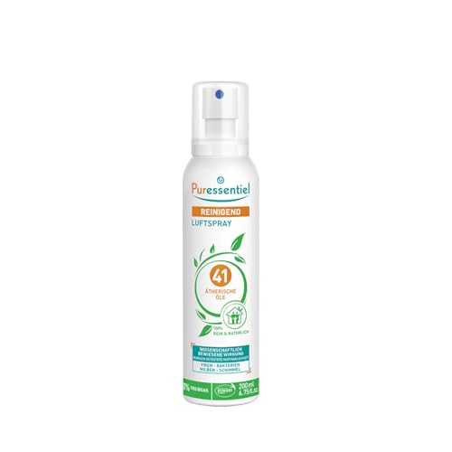 Puressentiel - Reinigend - Desinfektionsspray - Luftreiniger mit 41 ätherischen Ölen - Bewiesene Wirkung gegen Viren, Bakterien, Milben und Schimmel - 200 ml*