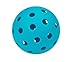 Spunspon 6 Pack Pickleball Balls, 40 Holes Outdoor Pickleballs, High Elasticity & Durable Pickle Balls for All Style Pickleball Paddles (Sky Blue)