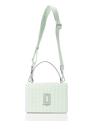 Image of KARL LAGERFELD Women's Simone Studded Satchel Crossbody