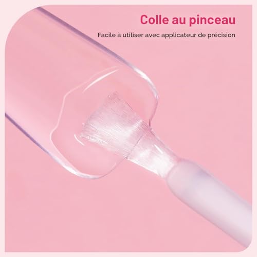 Makartt Colle Faux Ongles 3x7mL - Extra Forte Avec Pinceau Applicateur – vue 7