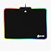 Price comparison product image KLIM RGB Chroma Mousepad USB, 38.4 x 30.6 x 2.2 cm - Black with Lighting Effects [ New 2022 Version ]