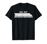 Locomotive américaine Big Boy classe 4000 Train à vapeur T Shirt