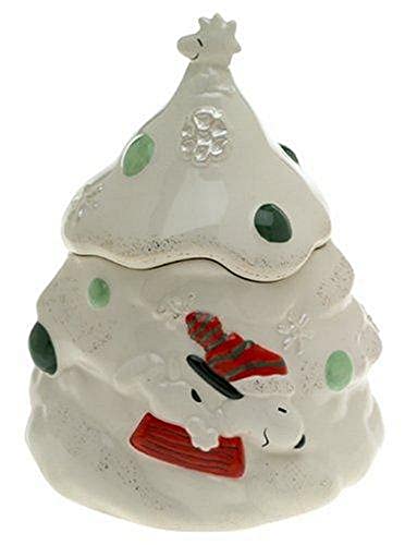 Snoopy Faïence de Noël pot bonbons céramique décoration table hiver