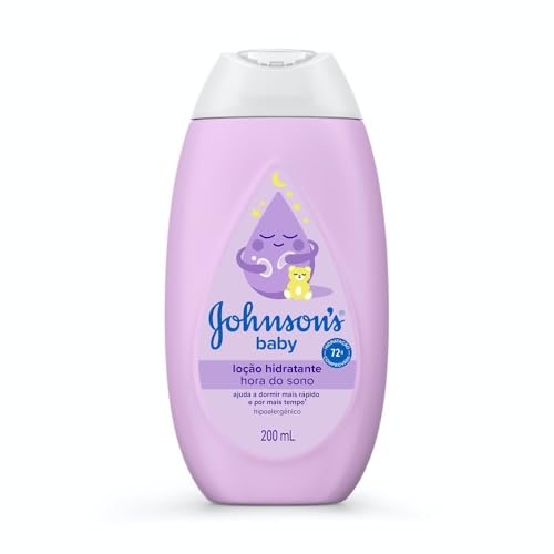 Loção Hidratante Relaxante Para Uso Diário Johnson's Baby Hora Do Sono, 200mL