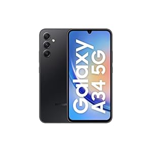 Samsung Galaxy A34 5G (Awesome Graphite, 8GB, 256GB Storage) | 48 MP No Shake Cam (OIS) | IP67 | Gorilla Glass 5 | Voice Focus | Travel Adapter to be Purchased Separately