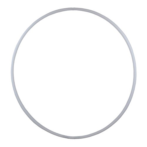 Hoopomania Hula Hoop Rohlinga, PE 25 mm, biały/czarny, Ø90-140cm