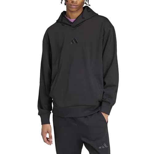 Image of adidas mens All Szn Fleece Loose Hoodie