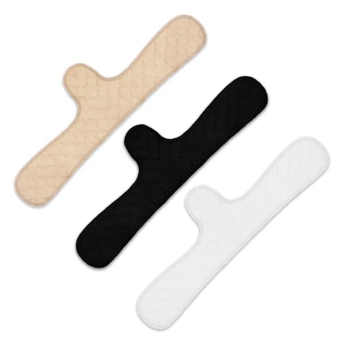 3 Stück BH Einlagen Schwitzen BH Pads Polster Einlagen Baumwolle Unterbrust Schwitzschutz Gegen Schwitzen Unter Der Brust Unterbrust Schwitzschutz Baumwolle Anti Schweiß Pads Brust für Damen