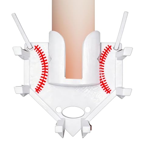 Organizador de guantes de béisbol, casco y botella de agua para valla de sóftbol