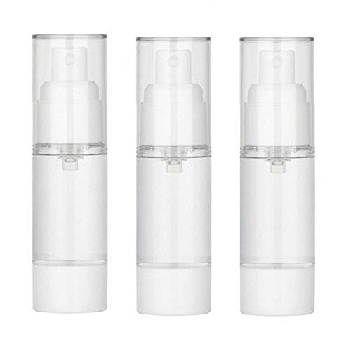 Preisvergleich Produktbild Zerstäuber Durchsichtig Leere Sprühflasche Nachfüllbar Feinen Nebel Parfum Bilden Wasserflaschen Kunststoff Sprühgerät für die Kosmetische Reinigung der Hautpflegemittel im 3er 30ml
