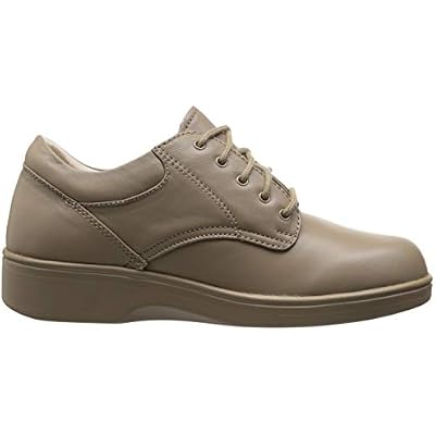 Aetrex Women's Ambulator Conform Oxford Pedorthic Shoes,Taupe Smooth