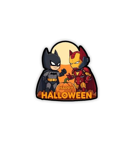 Image of Gift Me Bazar Wooden Fridge Magnet for Refrigerator Stylish | Decorative Items for Kitchen | Magnet for Almirah | Washing Machine | Indian Souvenir Gift Items (Happy Halloween)