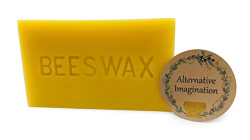 Alternative Imagination 100% Pure Beeswax Brick (1 Pound) Made In Usa #TOP30