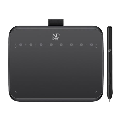 XPPen 6 * 4 inch Drawing Tablet with 16384 Pressure Levels IT640 Digital Graphic Art Tablet Battery-Free Stylus 60° Tilt Support OSU Drawing Pad for Beginner Compatible with Android Windows macOS