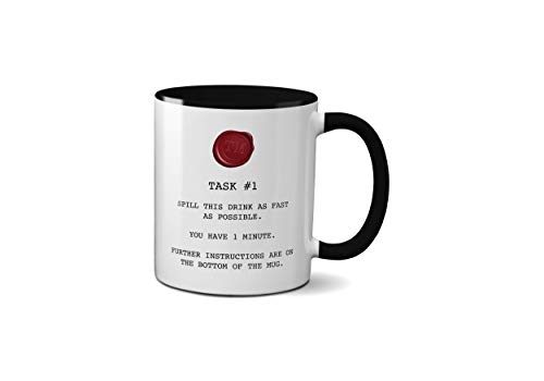 Willow Gifts Taskmaster TV Show Challenege Tasks Comedian Comedy Gift Mug | Birthday or Christmas Gift 11oz Ceramic Tea Coffee Cup