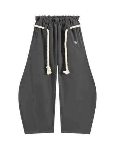 Image of Aelfric Eden Super Baggy Barrel Sweatpants Wide Leg Pants for Women Men Casual Elastic Waist Unisex Lantern Trouser Pants