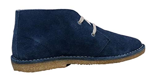 Bota Casual Filtren Em Couro Solado Látex Masculino - Marinho - 44