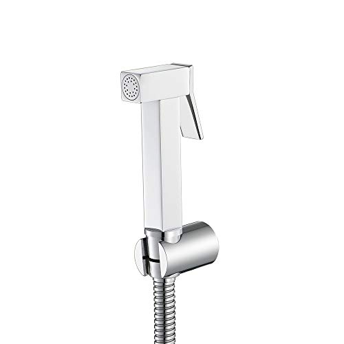 Grifo de ducha cromado en latón para un baño elegante y funcional