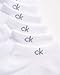 Calvin Klein Womens No Show Socks - 12 Pack Soft Stretch Breathable Athletic Low Cut Ankle Socks for Women (Shoe Size: 4-10), Size 4-10, White