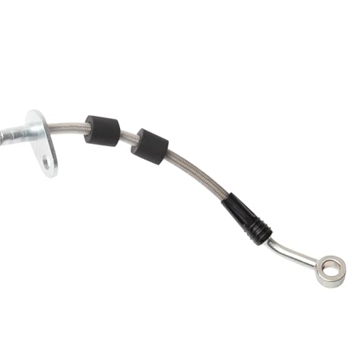 Image of TRQ Front Performance Brake Hose Set Compatible with 1996-2000 Honda Civic