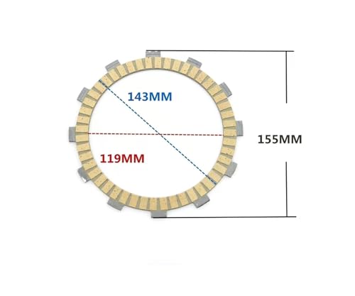 Disques d'embrayage friction et acier YZF R1 pour retrouver du grip