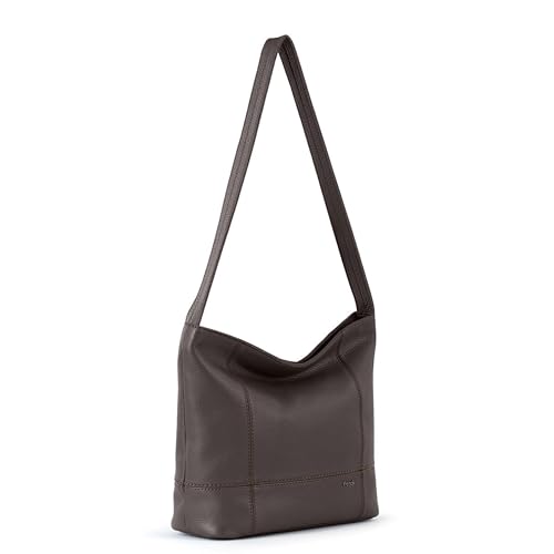 Image of The Sak De Young Leather Hobo Bag - Shoulder Purse with Zipper Pocket