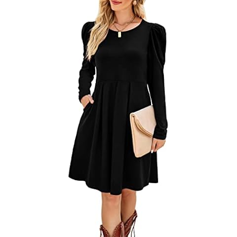 Aokosor Womens Casual Dress with Pockets Cover
